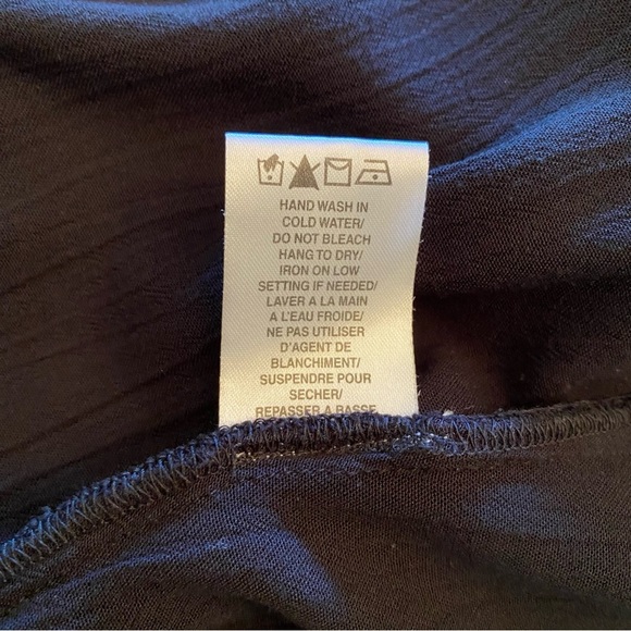 Koy Resort dress 100% viscose dark navy sun dress resort wear - Picture 8 of 12